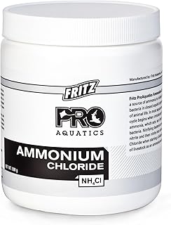 Fritz Pro Aquatics Ammonium Chloride - Ammonia Source for Fishless Cycling (500 g)