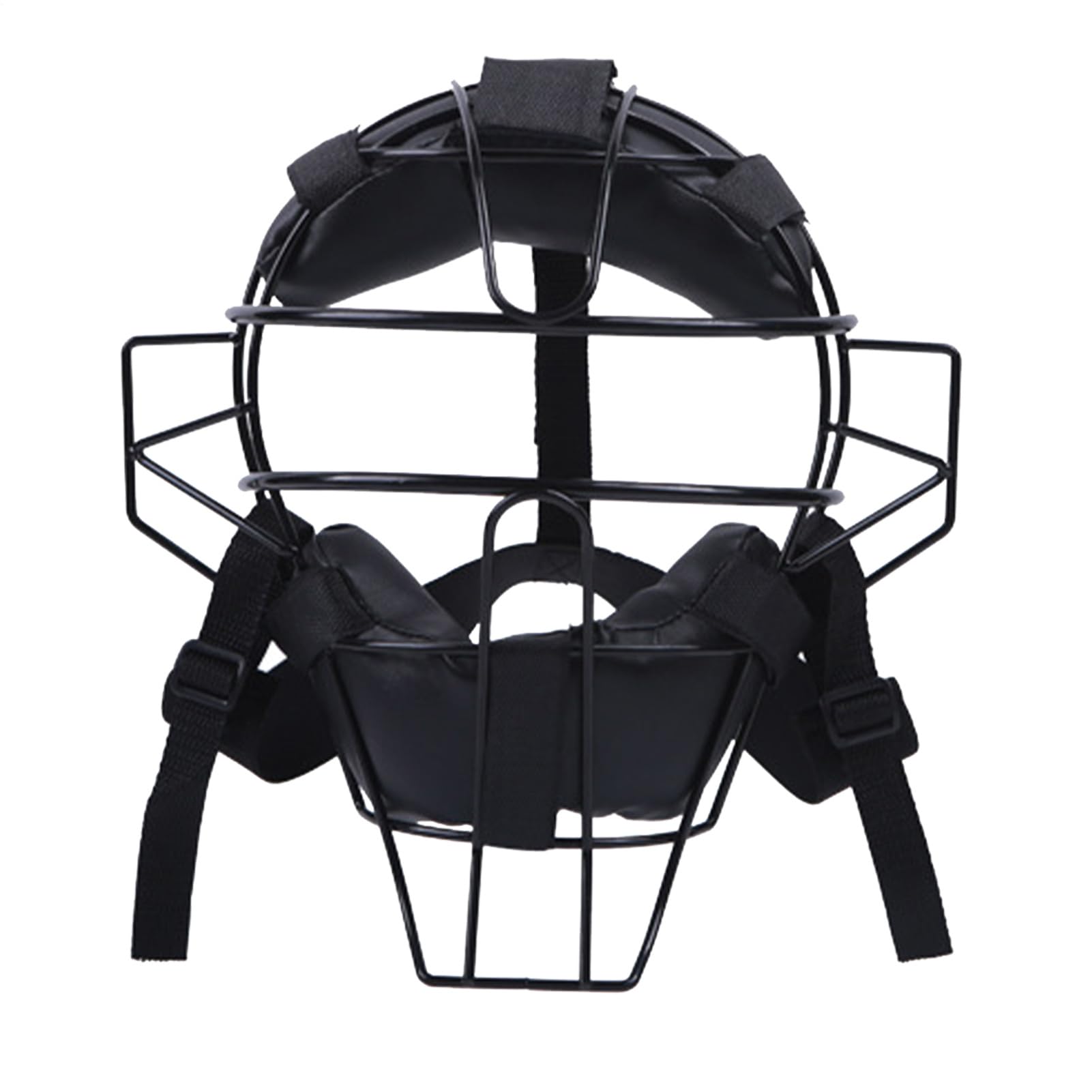 Máscara de béisbol para adultos, máscara de softbol para adultos, máscara de árbitro ajustable para béisbol, ligera, tradicional, segura, de cara completa, máscara protectora de softball con