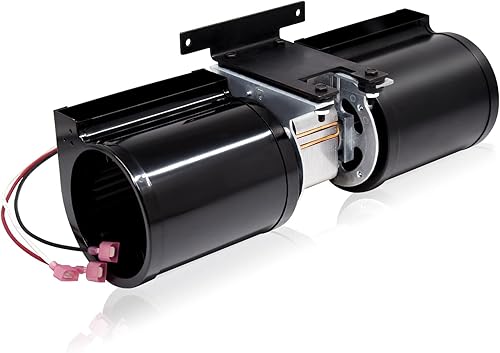 Criditpid Ventilador soplador de convección 812-3370 de repuesto para estufas de pellets QuadraFire Classic Bay 1200 FS, motor de soplador 812-3370