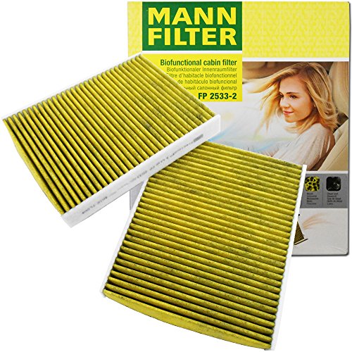 MANN エアコンフィルター BMW エアコンフィルター BMW 5シリーズ F10 F11 6シリーズ F12 F13 F06 7シリーズ F01 F02 F04 M5 M6 (523d 523i 528i 535i 550i アクティブハイブリット5