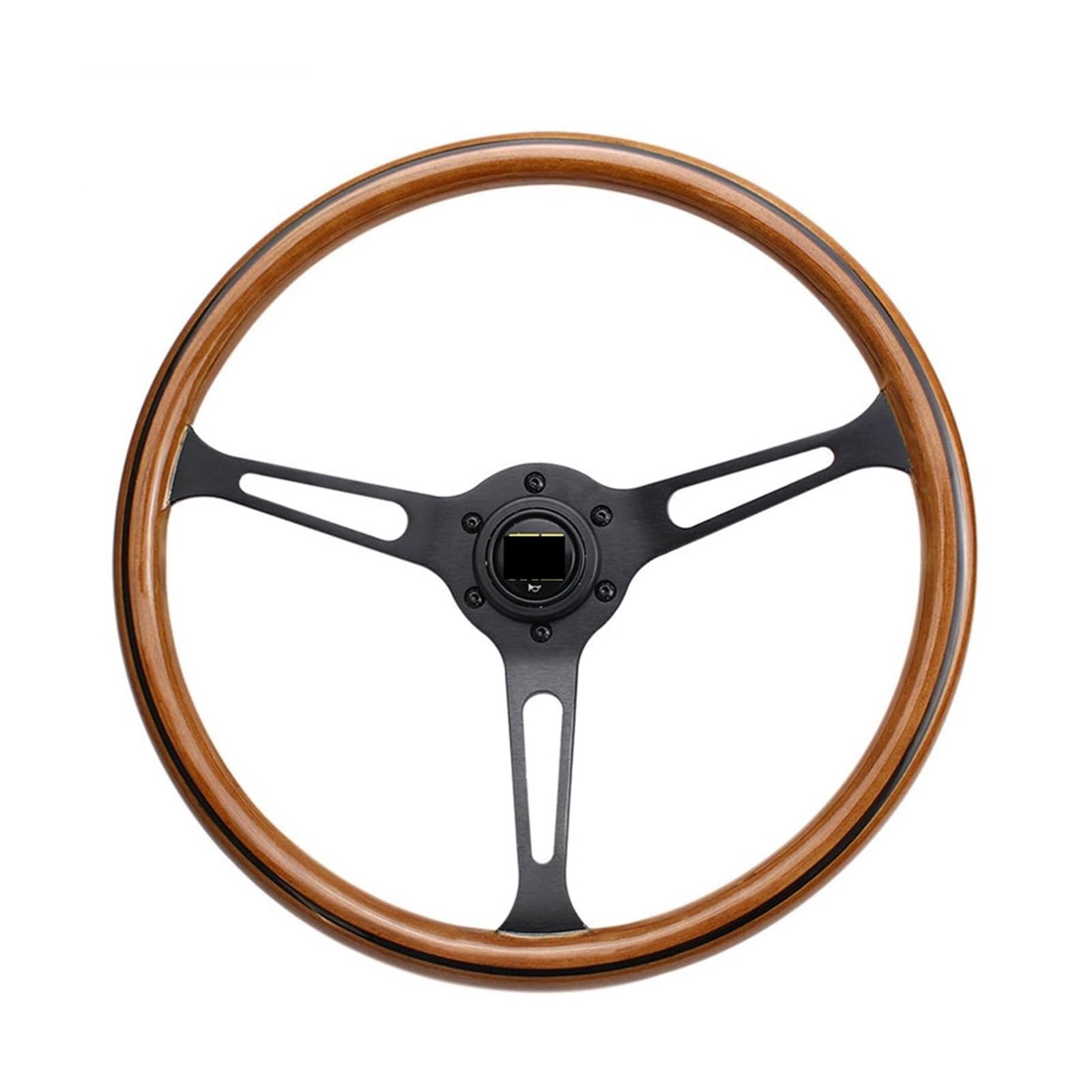 極美品】MOMO モモ ステアリング INDY ウッドステアリング 35パイ  