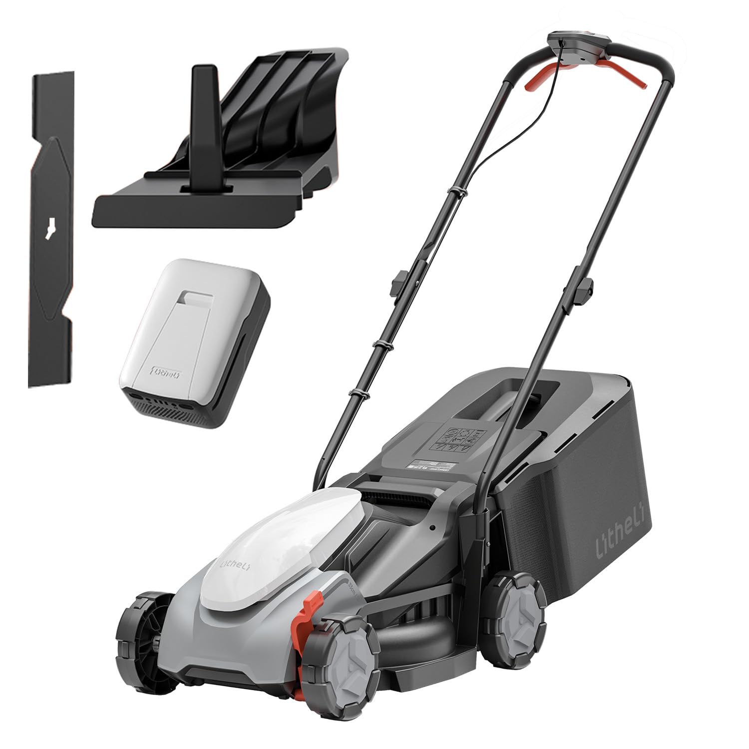 Litheli Akku Rasenmäher 33-43cm