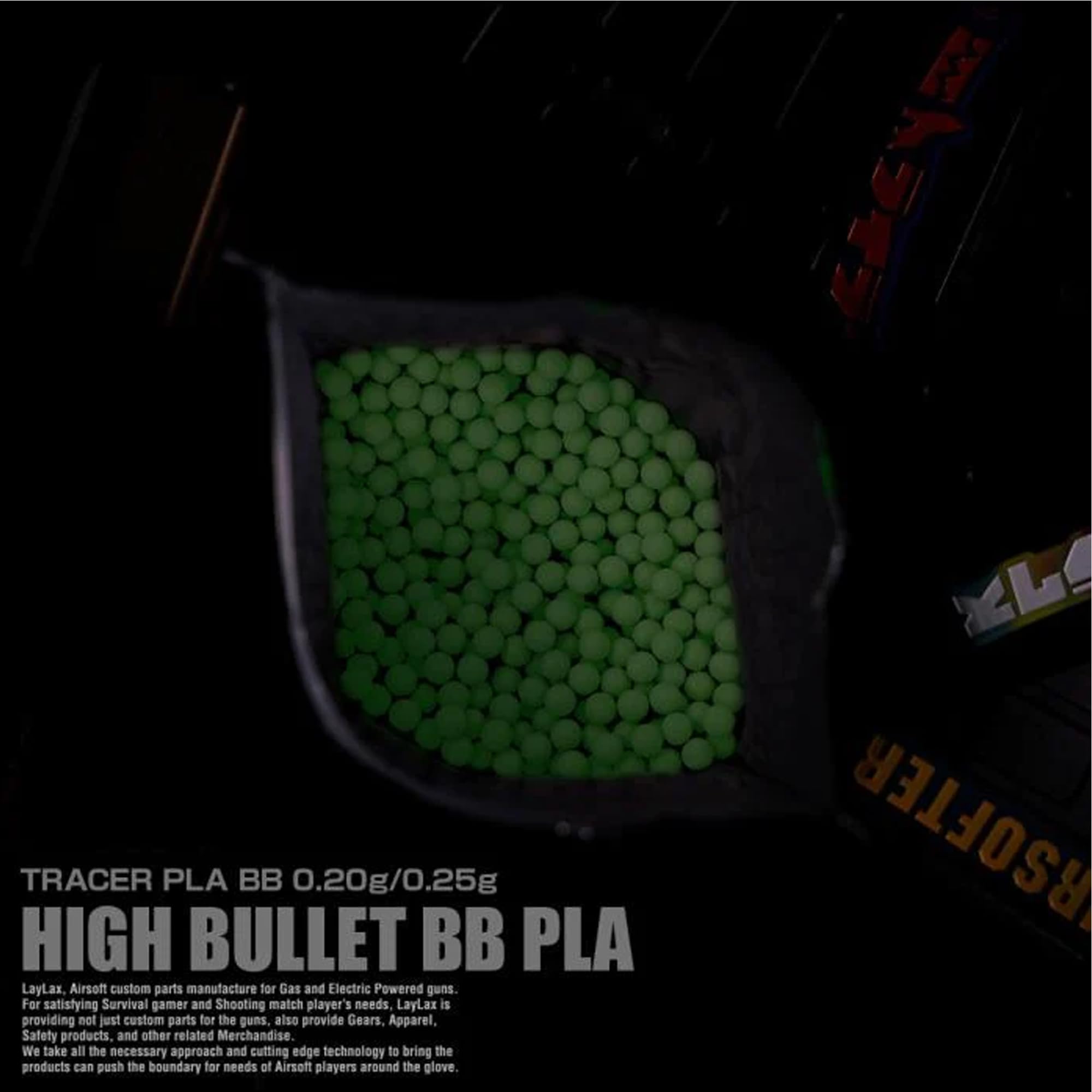 Amazon | ライラクス(LayLax) satellite ハイバレット BB 蓄光バイオBB