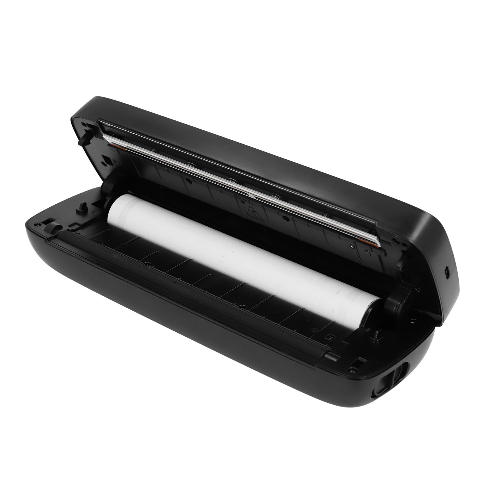 ciciglow Stampante Termica Portatile, Supporto per Stampante Mobile Bluetooth Stampante Termica Compatta Senza Inchiostro per Carta A4 A5, Compatibile con Android e IOS