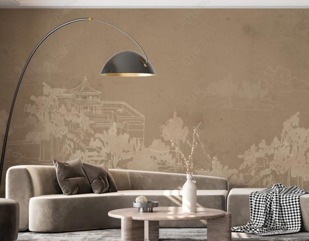 Papier peint intissé paysage de luxe pour sublimer votre intérieur avec poésie