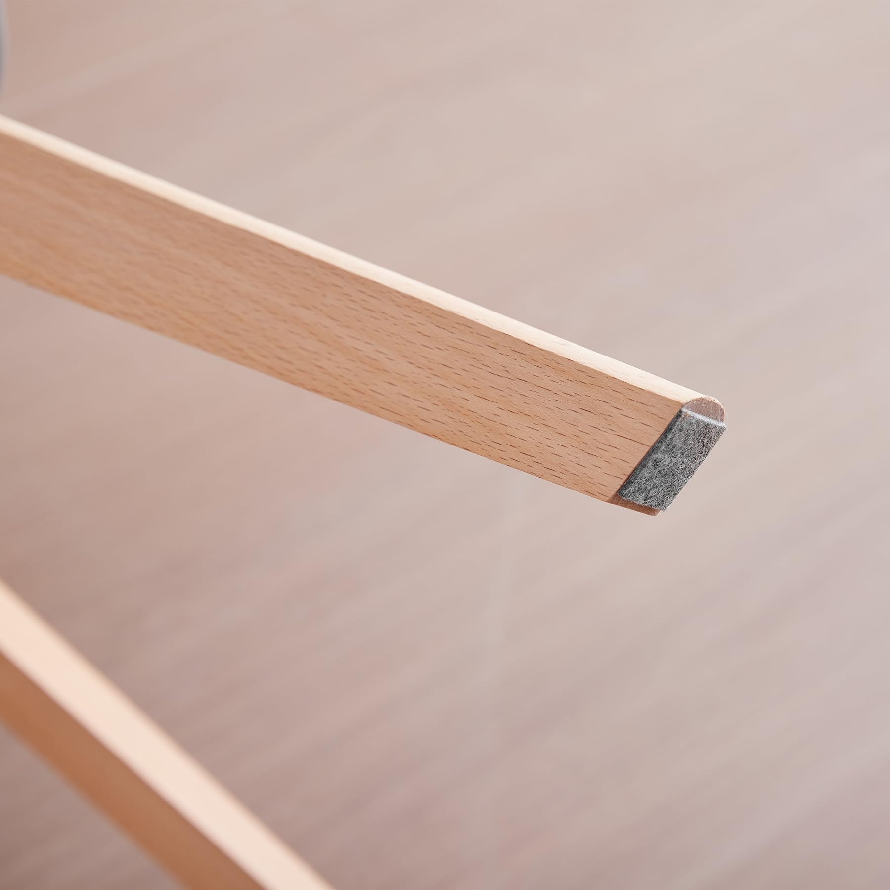 Juego de 6 Sillas de Comedor, Patas de Madera Maciza, Cojín de Silla Extraíble, Silla de Cocina, Silla Moderna (Gris-6)
