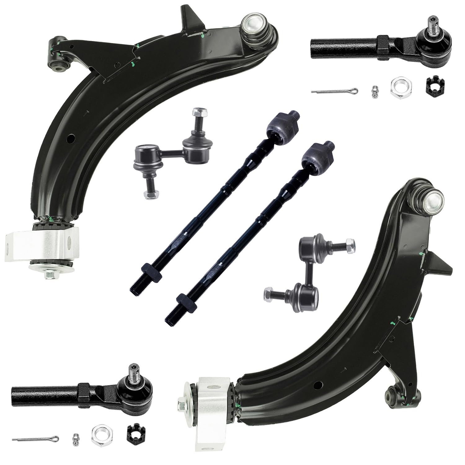 Detroit Axle - 8pc Front End Suspension Kit for 2003 2004 2005