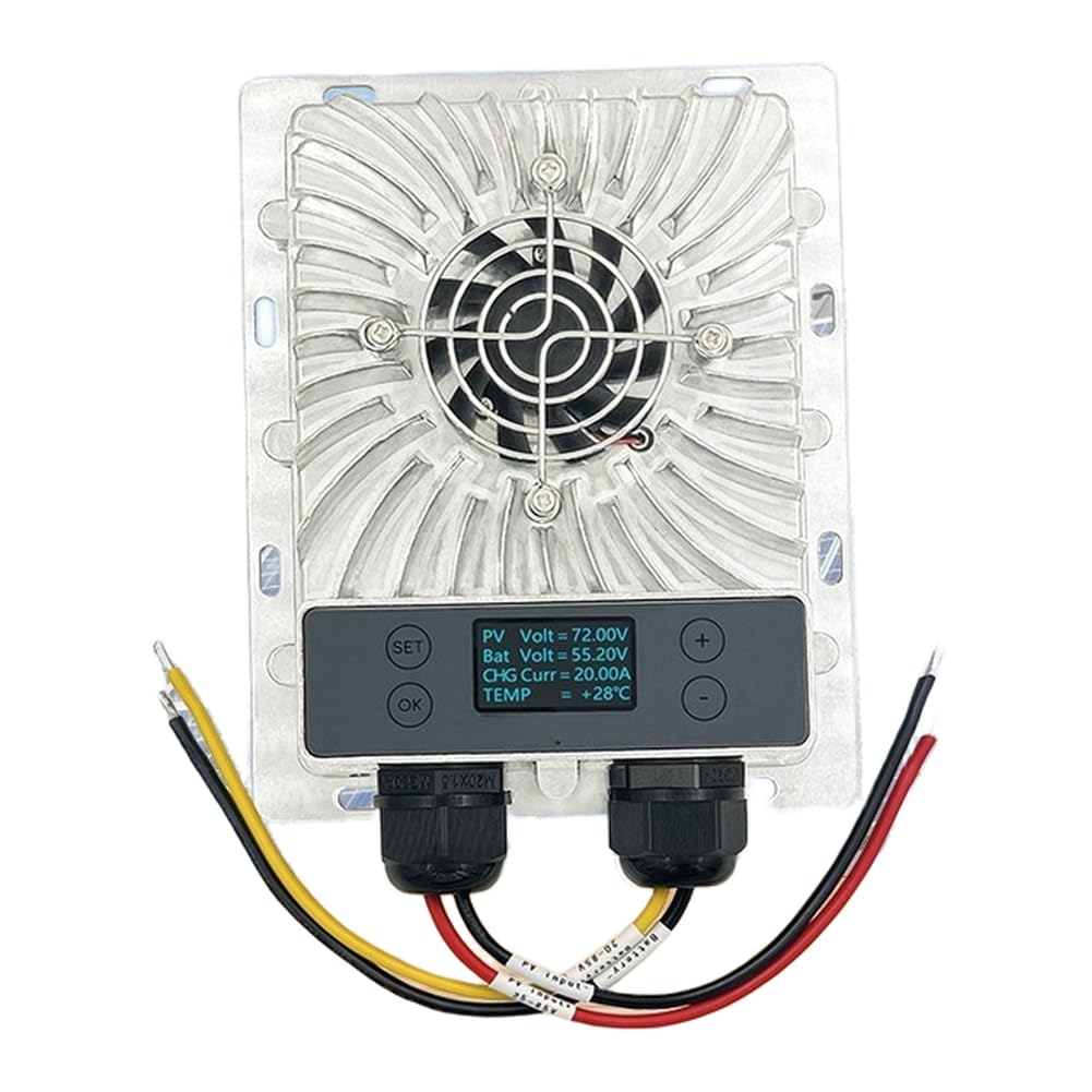 NbgrvB 1200 W para regulador de carga solar MPPT, 20 A, ajustable 20 – 85 V