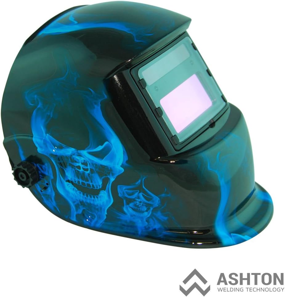 ASHTON SOLAR WELDING HELMET MASK AUTO DARKENING MIG TIG GRINDING ARC AWT-FG1
