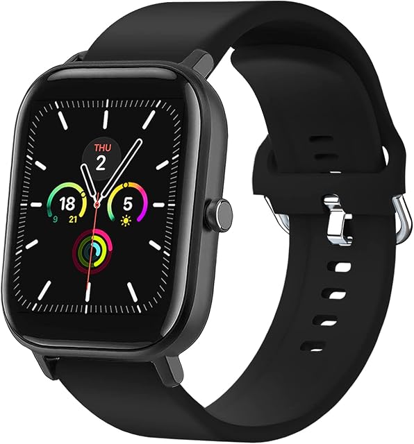 Hadisala Smart Watch Bands, 20mm Replacement Adjustable Smartwatch Straps, Soft Silicone Strap Wristband Accessory