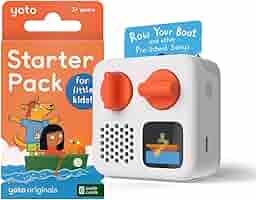Yoto Mini 本体＆Make Your Ownカード／オーディオプレーヤー Amazon.com: Yoto Mini (2024 Edition) + Starter Pack for Big