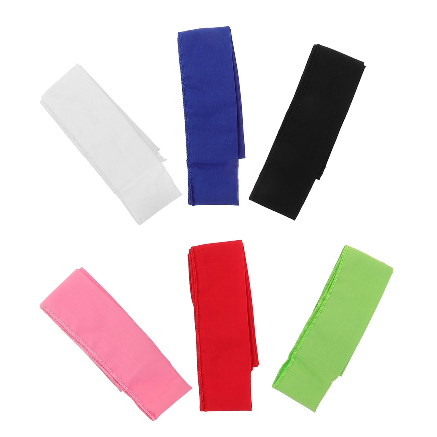 Men's Cooling Bandanas 6 Pack Cotton Cooling Towels for Neck and Face Fast Dry Scarves for Summer Sports Cooling Wraps