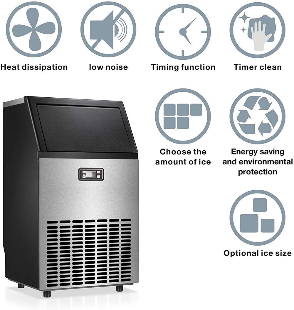 Suuim Ice Maker features icons