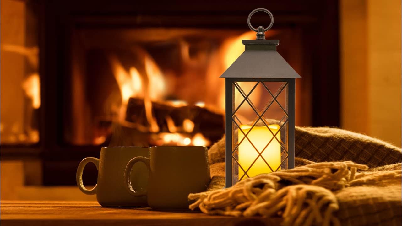 YAKii 13 Decorative Candle Lantern with LED Flameless Candle and Timer, Plastic LED Candle Holder, Indoor Outdoor Hanging Lights Thanksgiving Christmas Day Decorations, Pack of 6 (Black) YAKii 13 Decorative Candle Lantern with LED Flameless Candle and Timer, Plastic LED Candle Holder, Indoor Outdoor Hanging Lights Thanksgiving Christmas Day Decorations, Pack of 6 (Black)