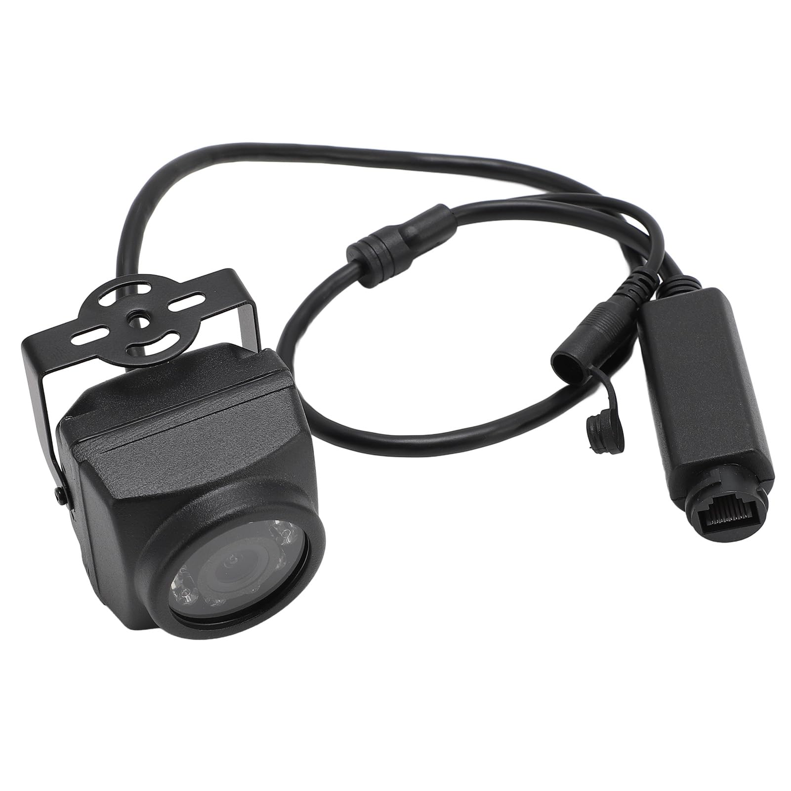 IR-Kamera, 8 MP, CMOS-Bildsensor, 3,6-mm-Objektiv, 10 LEDs, Infrarot-Flutlicht, 90-Grad-Weitwinkel-Nachtsicht-Überwachungskamera, Aluminiumlegierungsgehäuse mit Wärmeableit