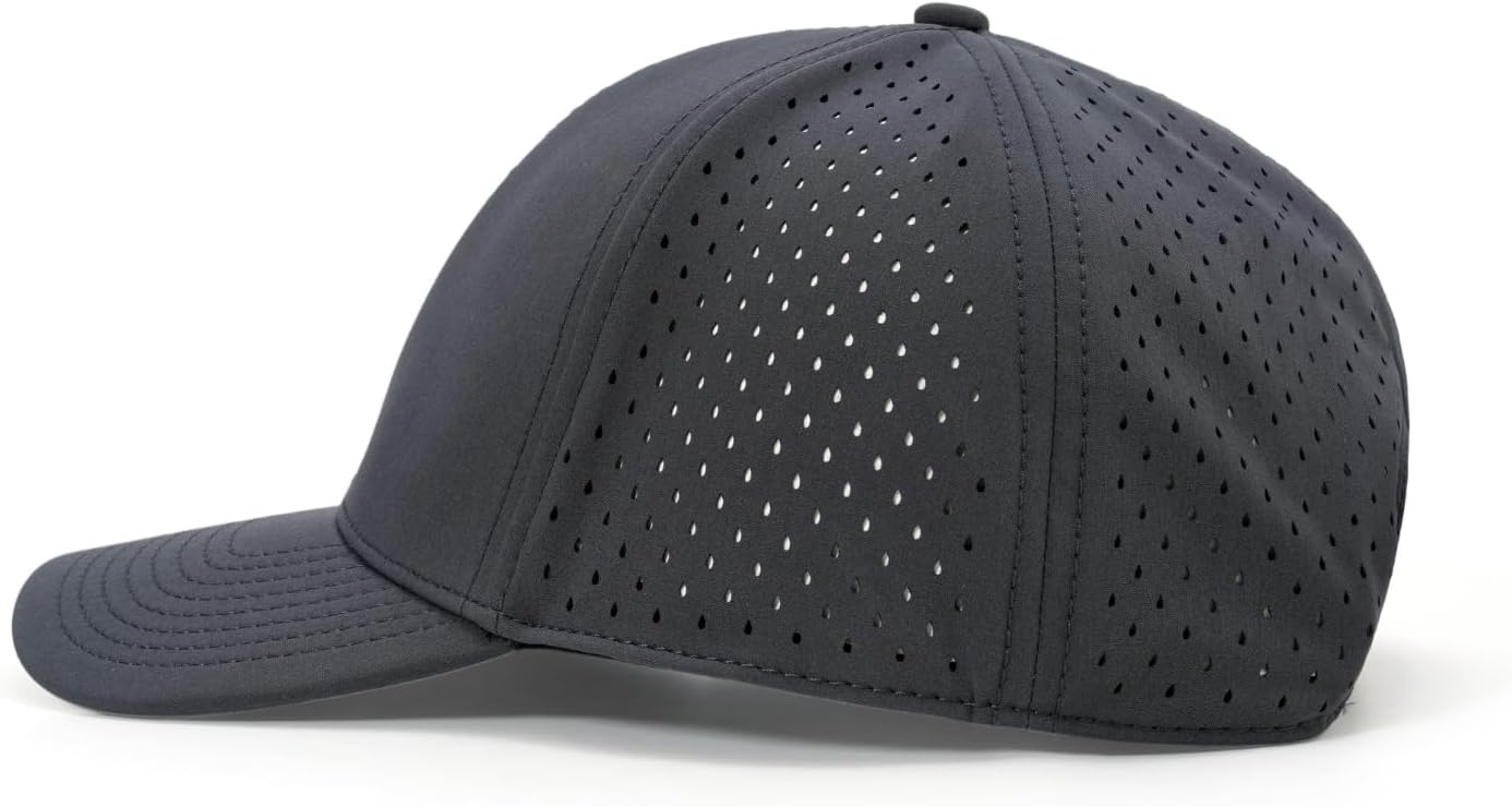 Men Quick Dry Water Resistant Mesh Snapback Baseball Cap Adjustable Hat 22"–23.6"(56–60cm) for Golf Running Workout - Image 3