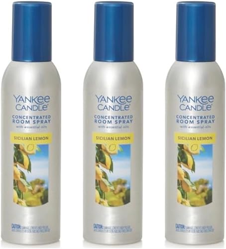 Miniatura 12 de Yankee Candle Spray concentrado para habitación, calabaza especiada, 1.5 onzas (paquete de 3)