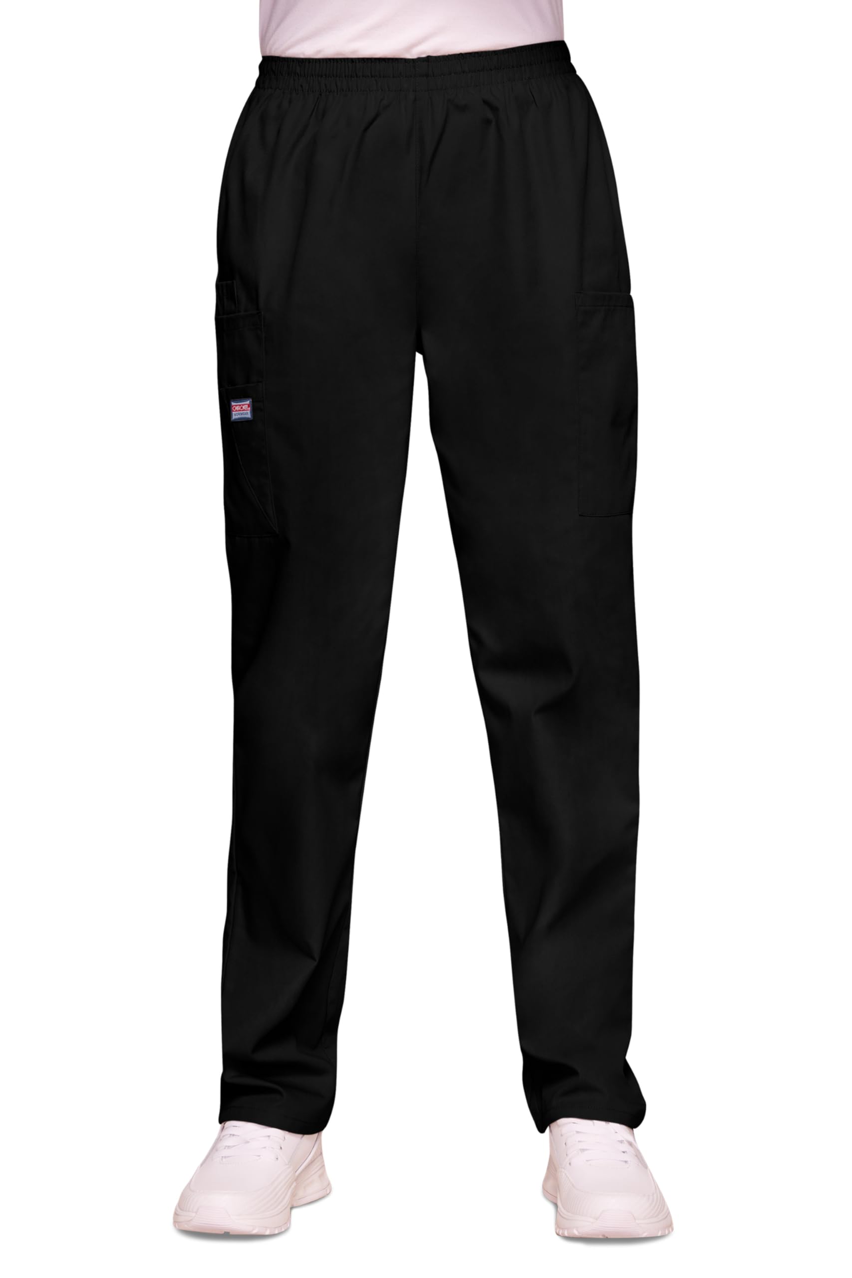 Cherokee Women's Black - Woman Scrub Trouser Originals - Medical Clothing - Elastic Waist - Easy Pull-On - Wwe4200 - M