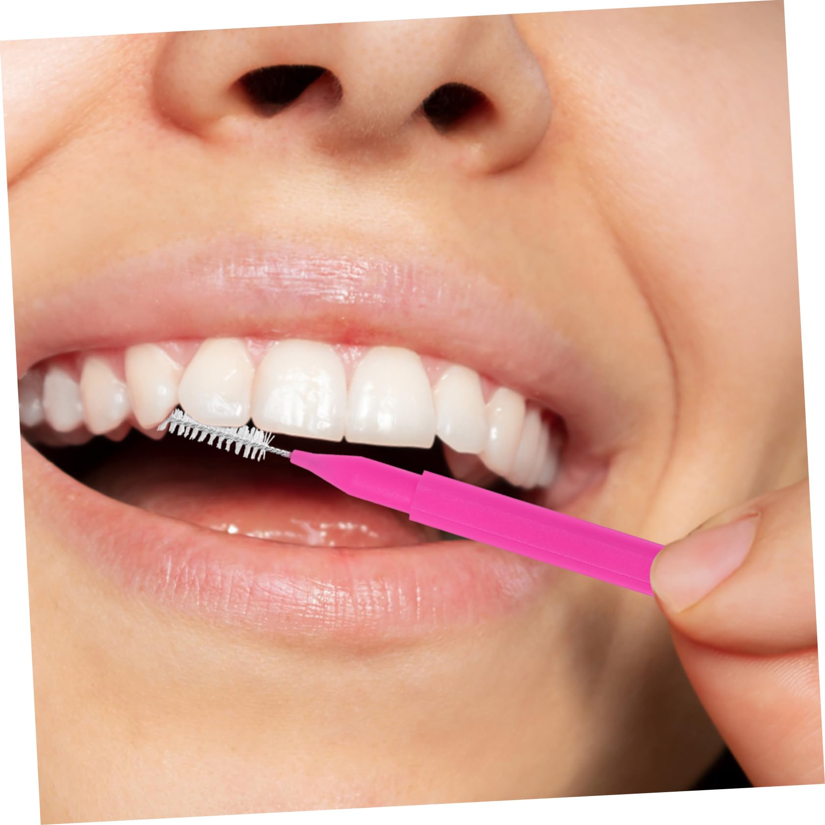 5 Ensembles Brosse Interdentaire Nettoyante 100pcs Brosse Pour Bouclier -dents Goodies Noel Teeth Care Pinceau Balayette À Sourcils À Bretelles Pp 100 Pièces * 5 minkissy
