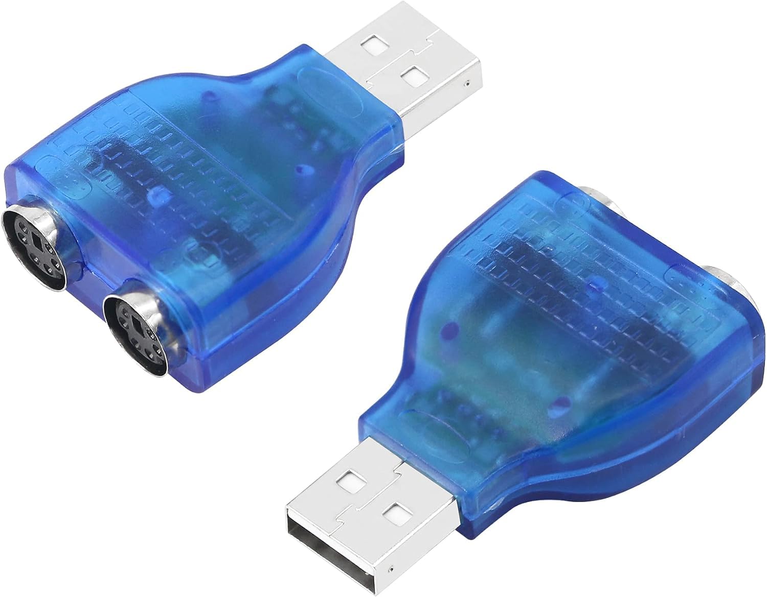 WiredCom USB to PS2 Adapter USB A Male to Dual PS/2 Female Converter Splitter for Mouse Keyboard (B0D94JCNDH) Amazon Price History, Amazon Price Tracker