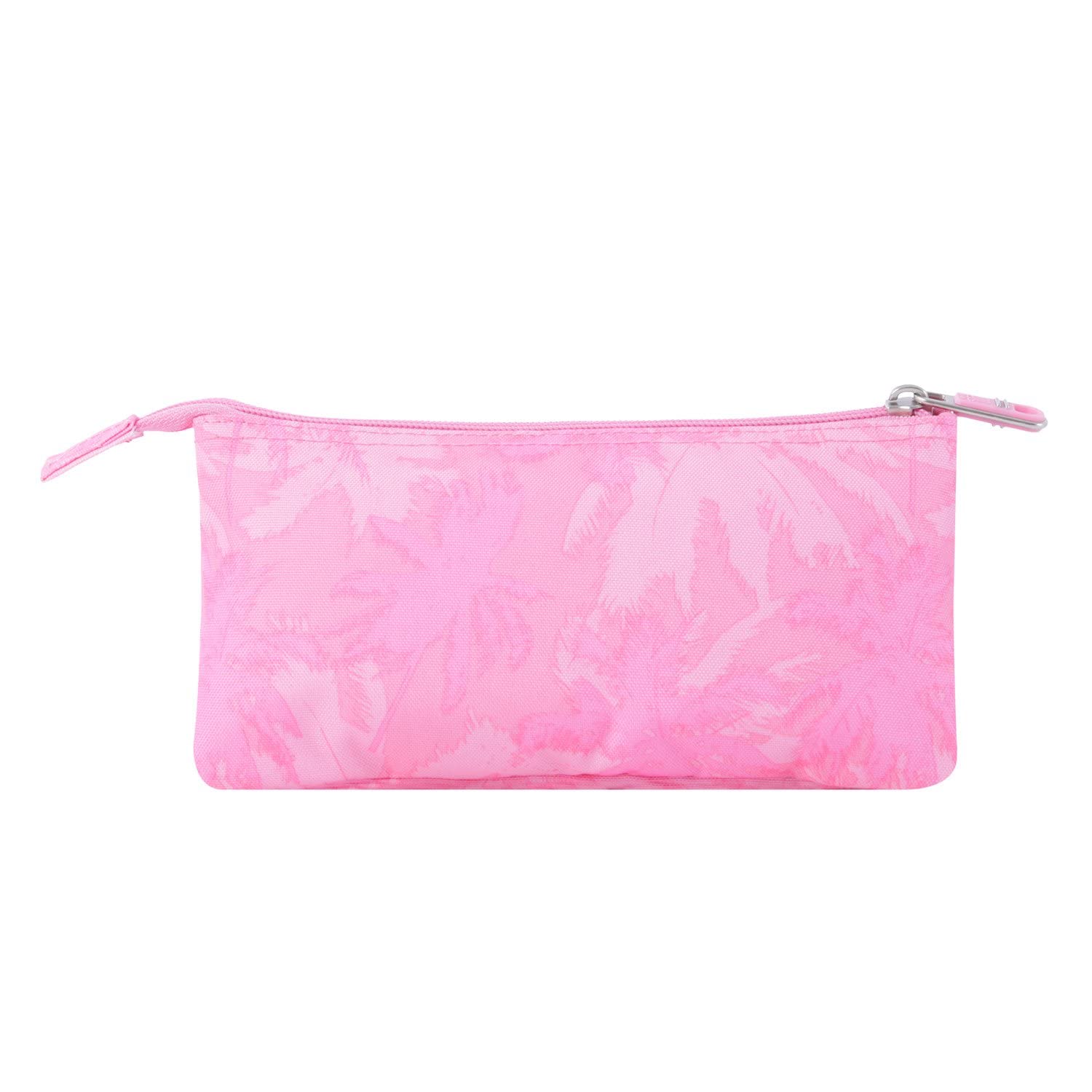 School Case Three Compartments Pink Palm Trees - Board - Image 3