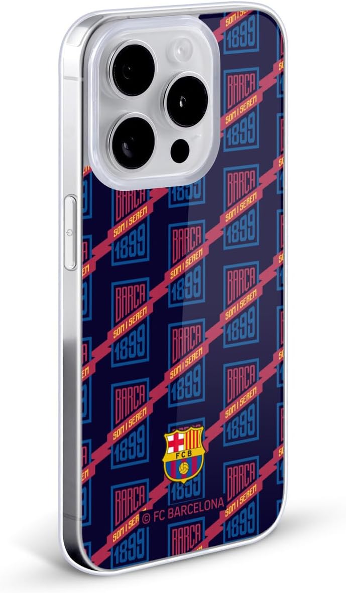 Head Case Designs Officially Licensed FC Barcelona Som I Serem Culé Gel Case [Military Grade Protection] Compatible with Apple iPhone 17 Air