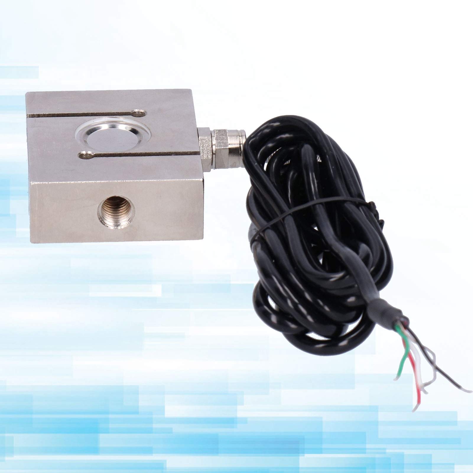 Wägezellensensor, Zugkraft S-Typ Wägezellensensor mit Kabel 40Cr legierter Stahl DYLY-104 DC 5-15V(200kg)