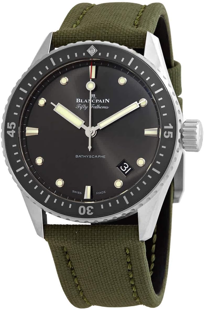Fifty Fathoms Bathyscaphe Automatic 43mm Mens Watch 5000-1110-K52A