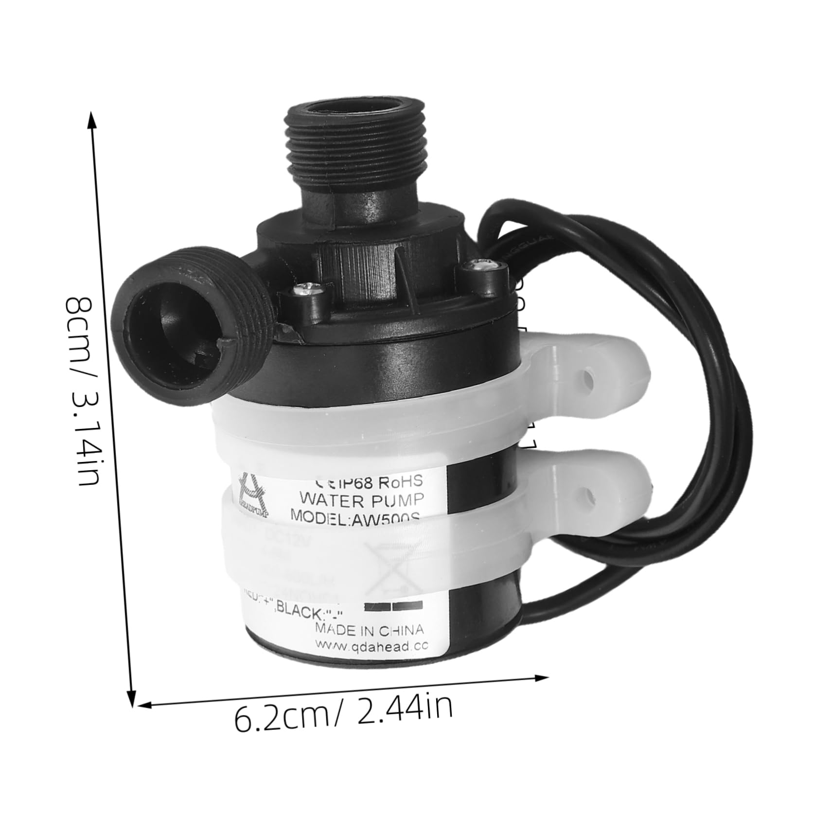 12v Pompa Ad Sommersa Dc Pompa Circolante Silenziosa Inossidabile Per Fontane Pannelli Laghetti e Acquari Facile Installazione e Leggera