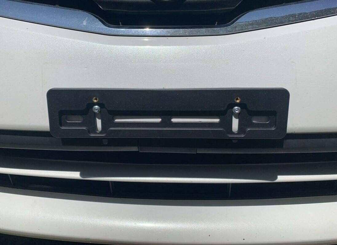 100 Front License Plate Tag Holder Mounting Adapter Bumper Kit Bracket for Infiniti (All Models) Quantity Discount (9.45$ to 5.60$)(each with 6 Screws + 2 Built In Nuts)– Premium Car Accessories (100)