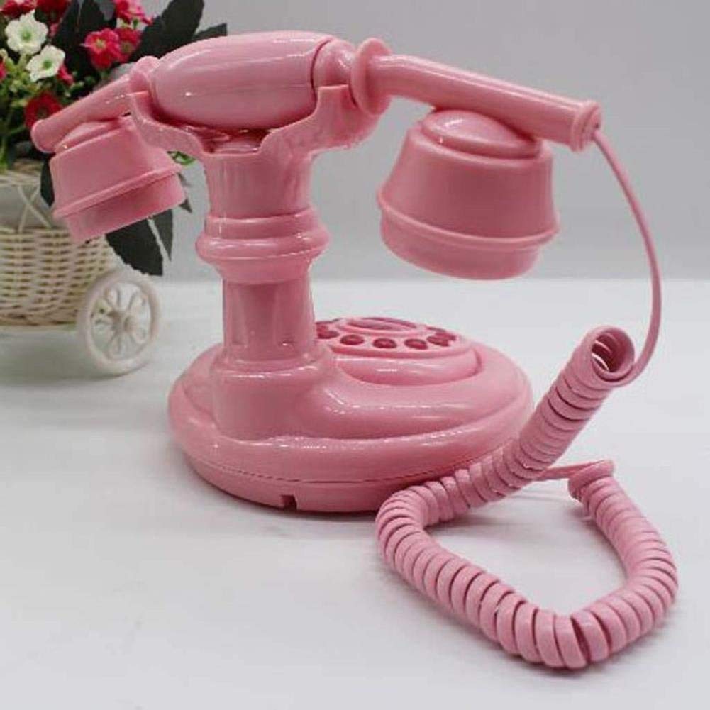 Telefony stacjonarne Princess Classic przewodowe Telefon do kuchni domowej Biuro hotelowe z przyciskiem Brak identyfikatora dzwoniącego przychodzącego