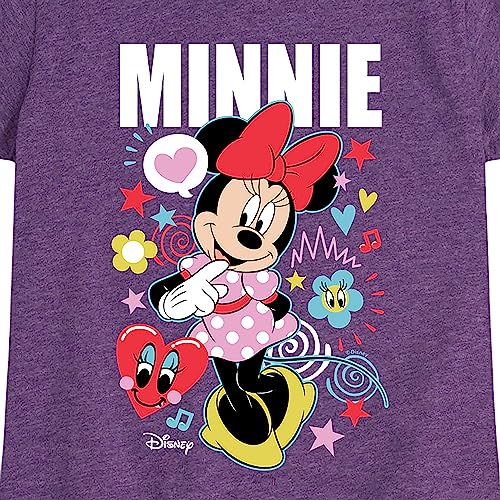 Image of Disney - Jr. - Minnie - Girls Fitted Short Sleeve Tee