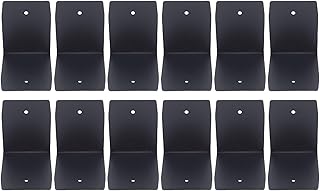 Pssopp Hurricane Tie Clips Pergola Rafter Clips, Black Galvanized Steel Hurricane Tie Connectors for Wood Beam Joist Nan (3.7inch)