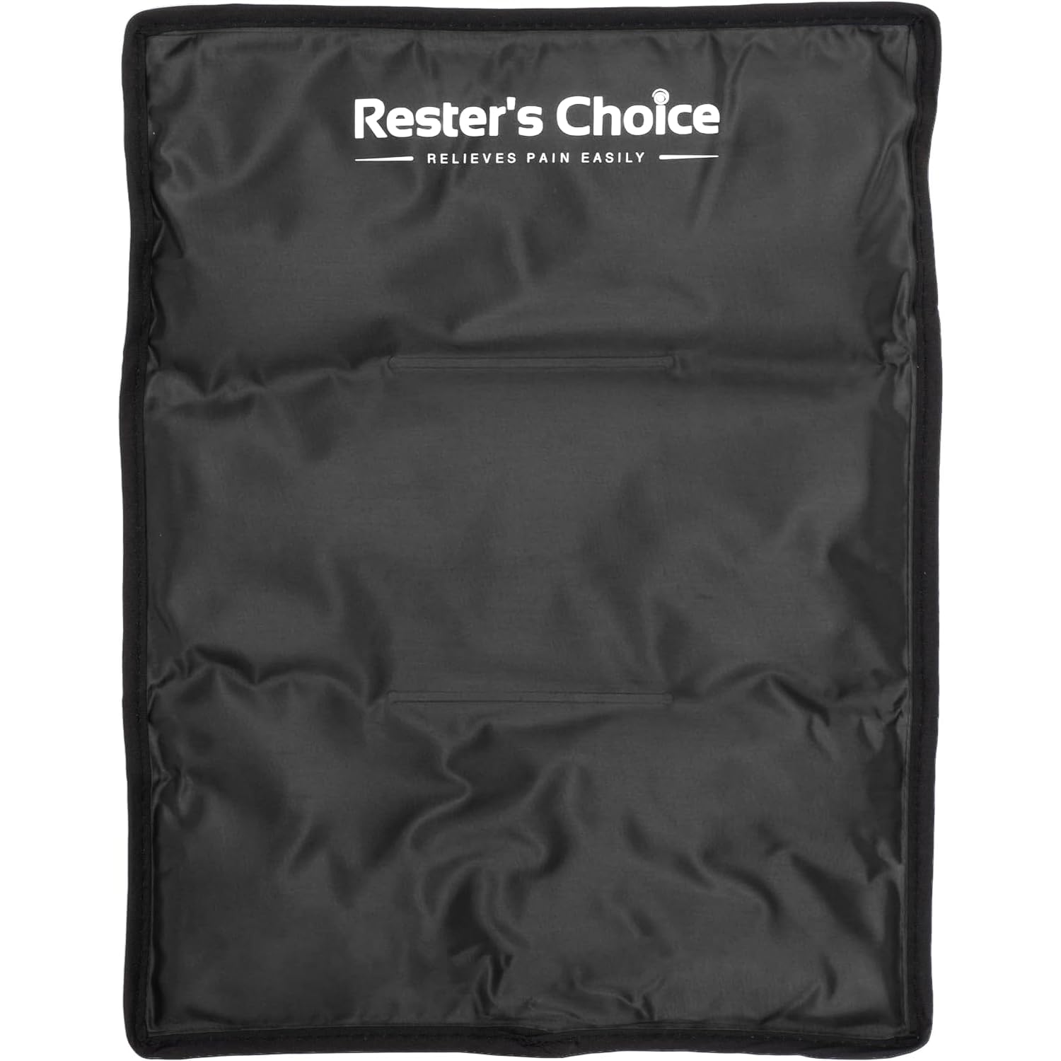 Rester's Choice Bolsa de hielo reutilizable para lesiones (estándar grande: 11 x 14.5) para cadera, hombro, rodilla, espalda, compresa caliente y fría para hinchazón, moretones, cirugía, terapia de