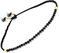 Vista 35 de Natural Lightweight Beaded Braided Bracelets Handmade Gemstone Jewelry Pull String Adjustable Bracelets For Women