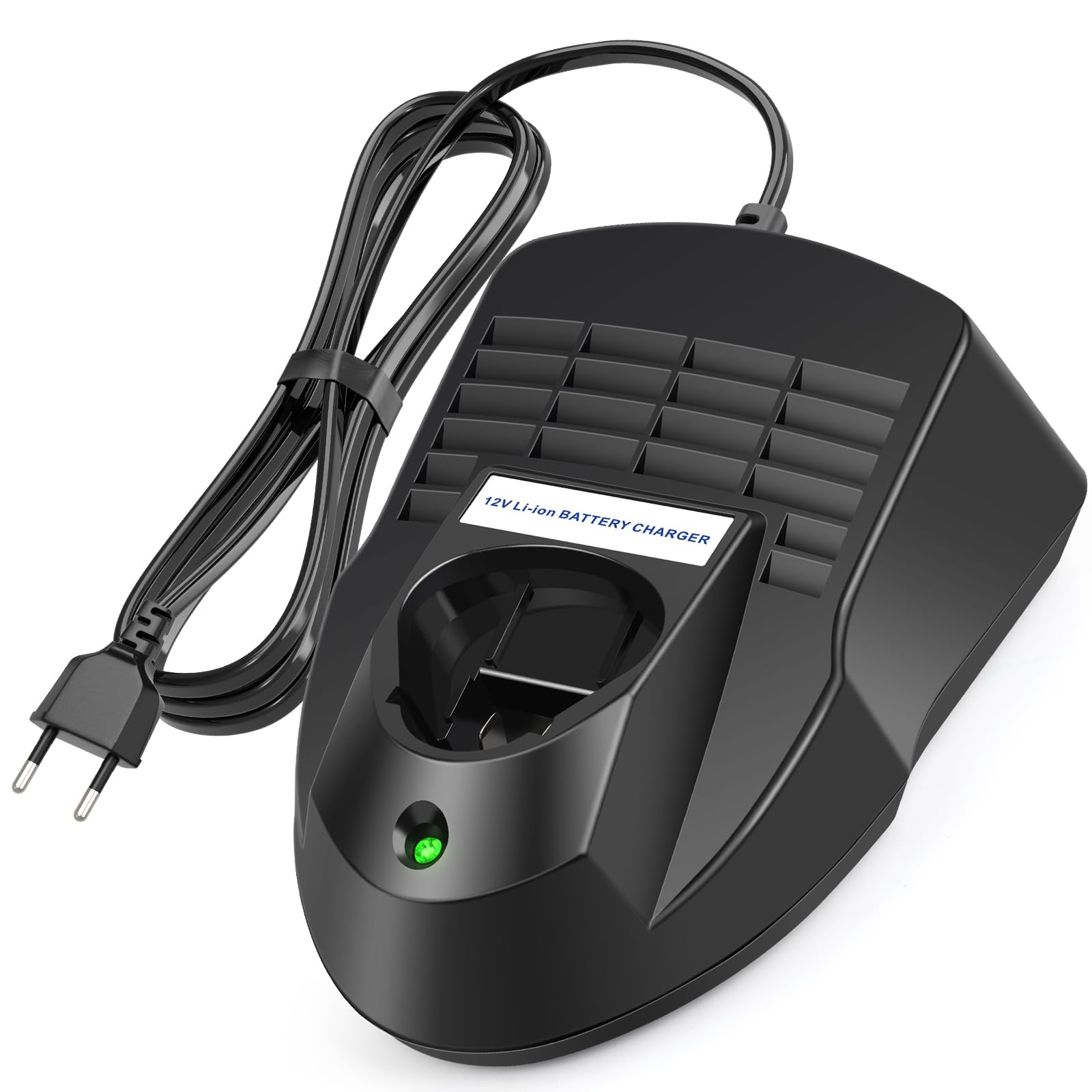 ASUNCELL Cargador de 12V 1,5 A Compatible con Dremel 8200, 8220 y 8300 baterías de Herramientas (B812-01, B812-02, B812-03), Cargador rápido para multiherramientas inalámbricas Dremel