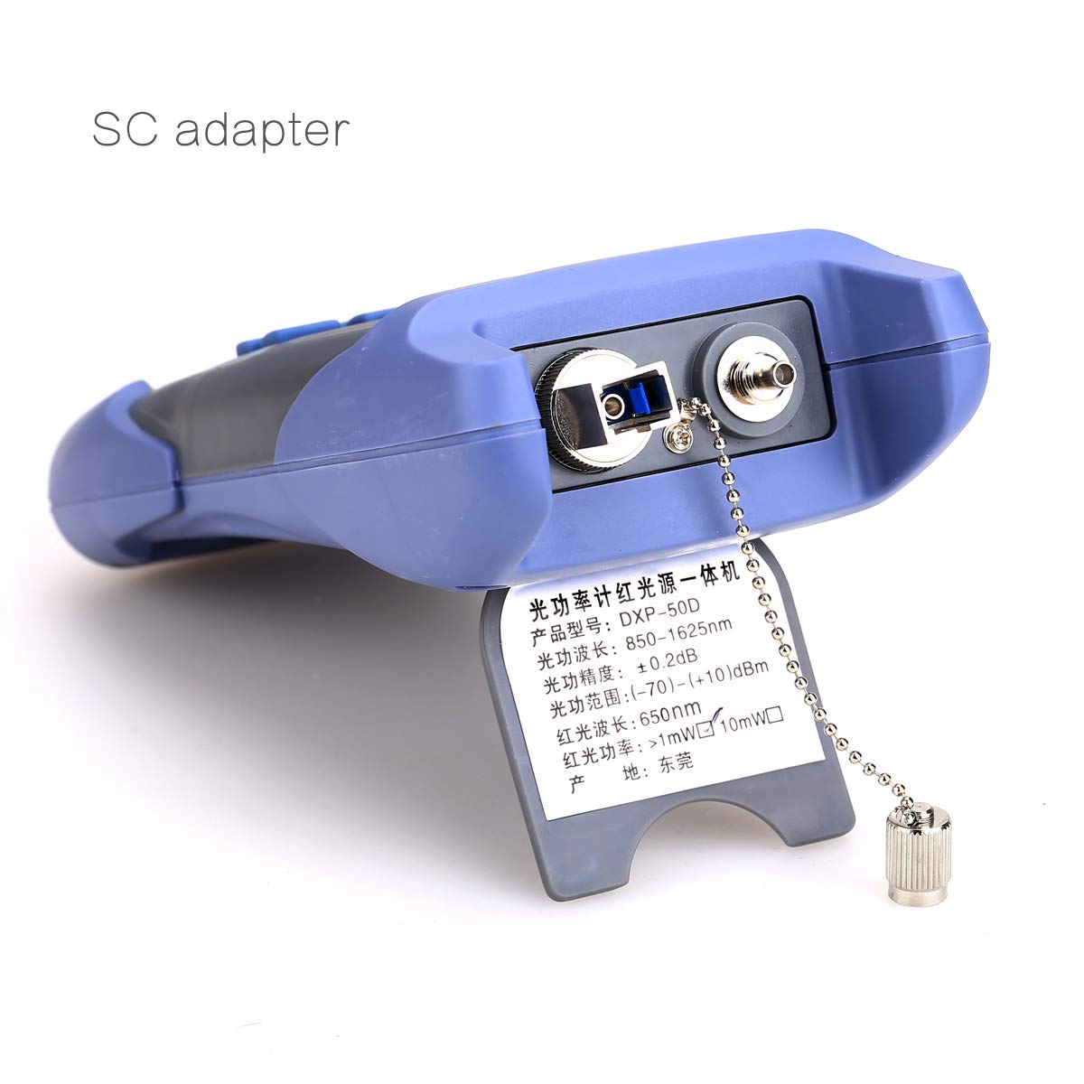 Misuratore di potenza ottica portatile all-in-one da 1 km da -70 a +10 con connettore SC e FC e tester visivo del cavo in fibra ottica localizzatore di guasti