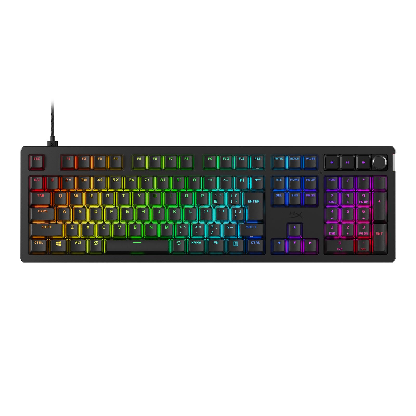 Amazon.co.jp: HyperX Alloy Rise ゲーミングキーボード 日本語配列 