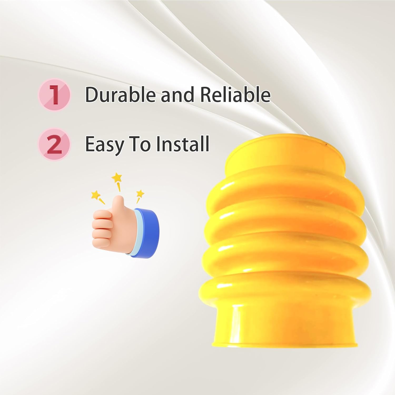 Bellows Boot Compatible with Bomag BT65 BT65G BT58 BT70 BT75 BT80 BVT Tampers, Tampers Bellows Boot Replace 54020501 54210252