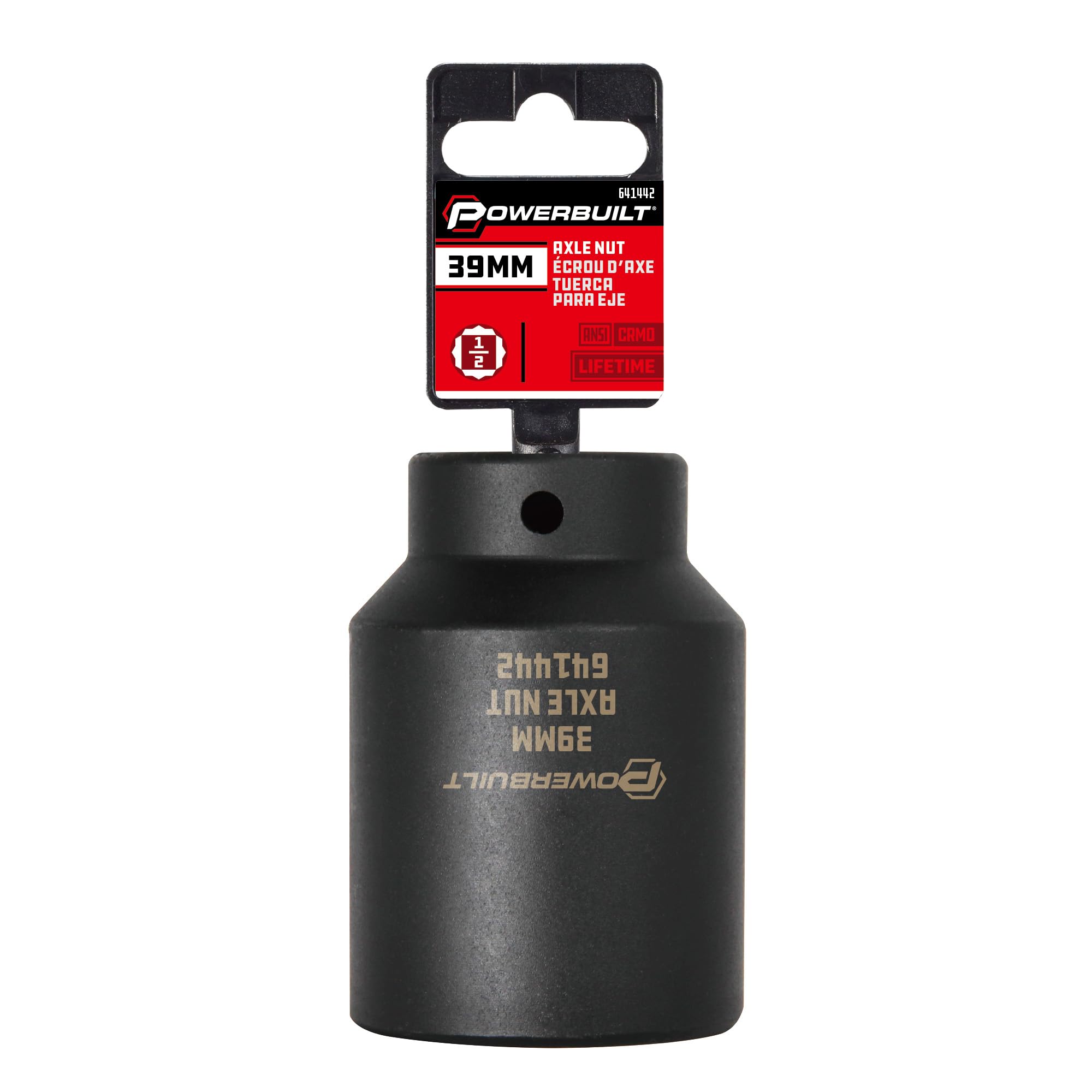 Powerbuilt - Douille d'écrou d'essieu 1/2" x 39 mm, outils spécialisés (auto), outils d'entretien (auto) - Stock ouvert, outils spécialisés - Direction et suspension (641442)