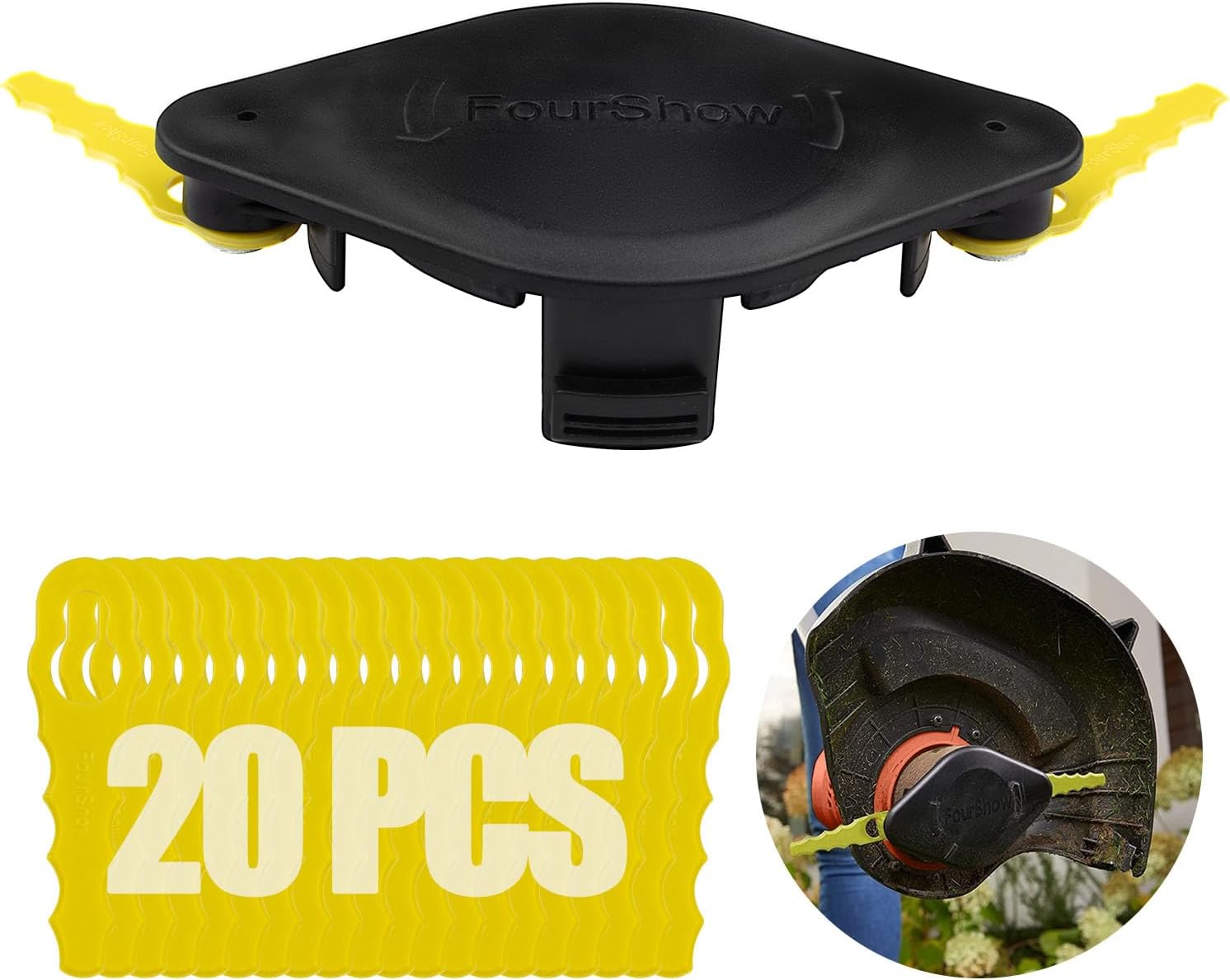 Tagliaerba 3in1 BLACK+DECKER 550W - Taglio 30cm, Bordatura, Altezze 40-60mm - Foto 9