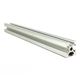 SANTIE 1 PCS T Slot Aluminum Profiles 20mm x 20mm with 6mm T-Slot Cut to Length 200mm
