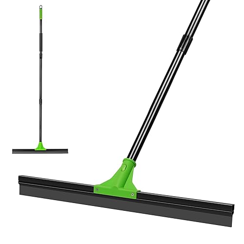 Lavavetri e Tiraacqua per Pavimenti, Testa in Gomma Siliconica da