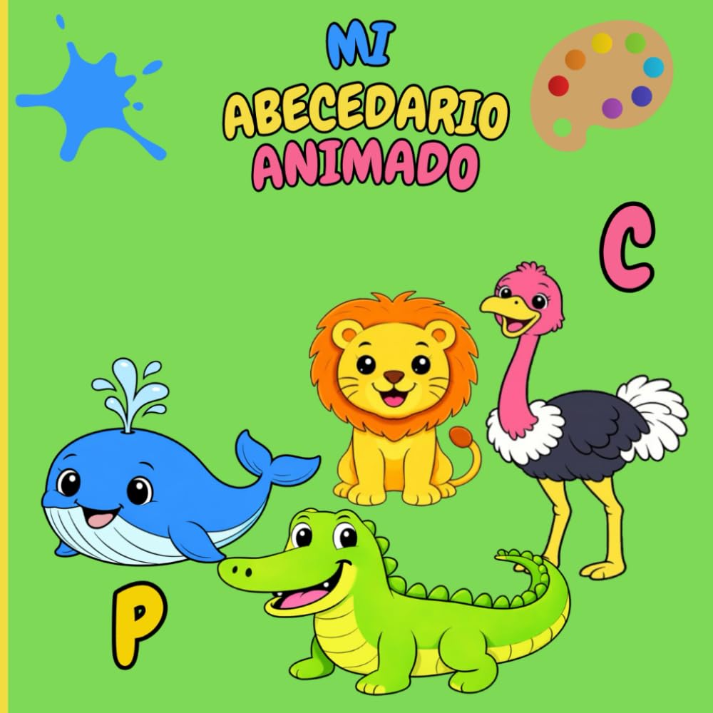 MI ABECEDARIO ANIMADO: Aprende las letras jugando para niños de 2 a 5 años