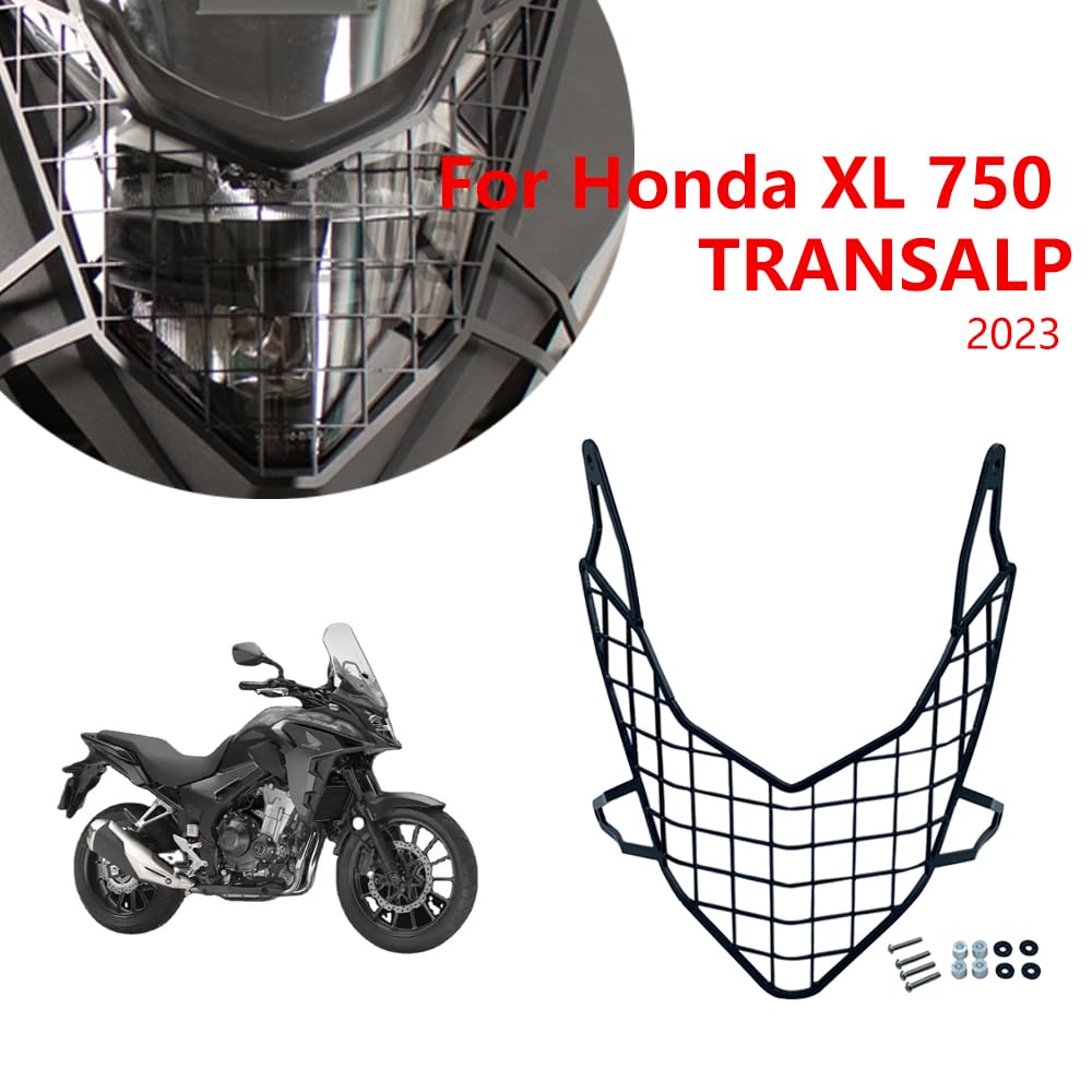 For XL 750 TRANSALP 2023 2024 2025 Motorcycle accessories are suitableHeadlamp Protective Cover Headlamp Aluminum Grille Cover Protector transalp xl750