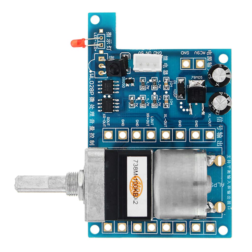 Juego de 2 potenciómetro de motor de 9 V con control remoto infrarrojo