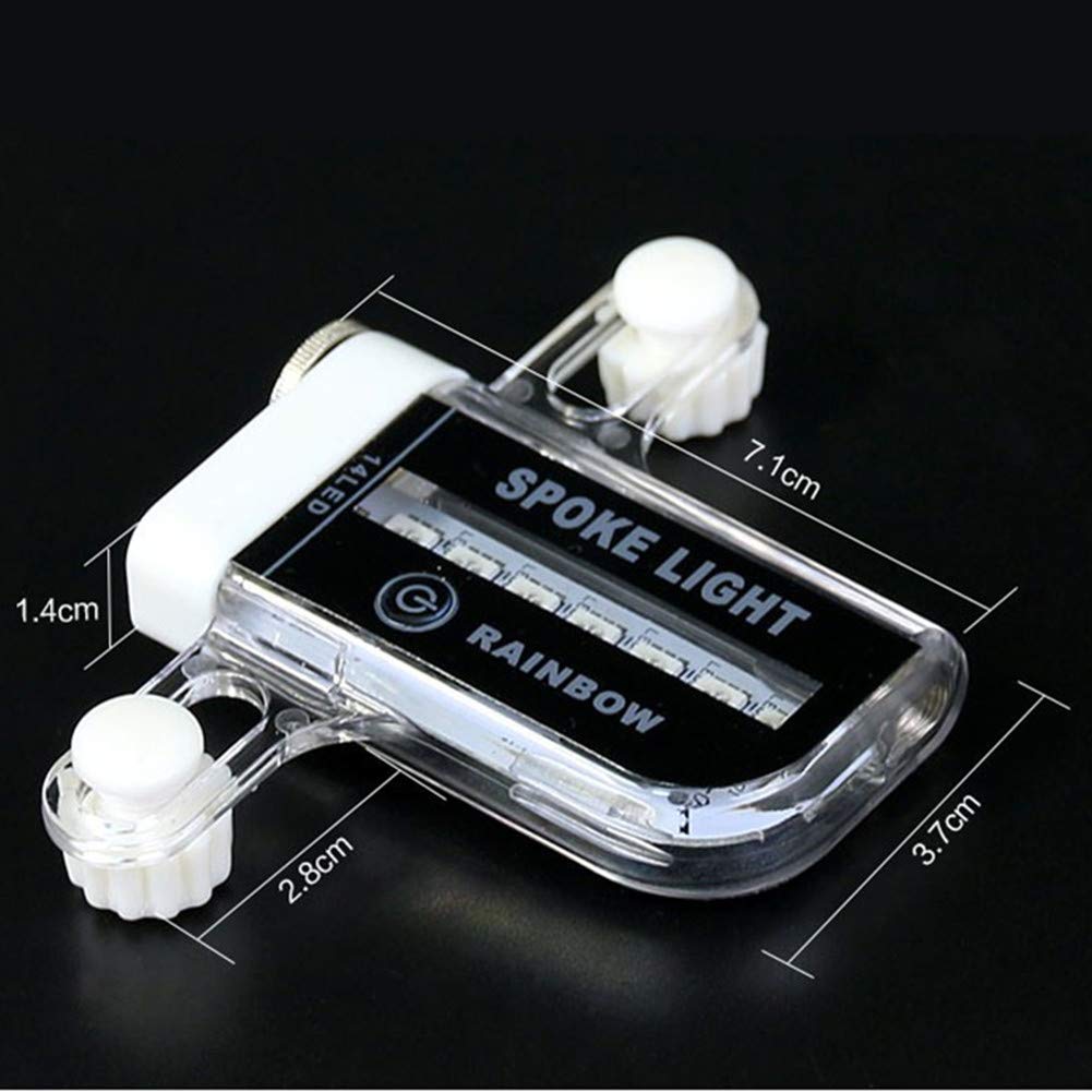 Luci LED Per Ruote Bici - Automatiche, A Batteria, Aumentano La Visibilità - Foto 9