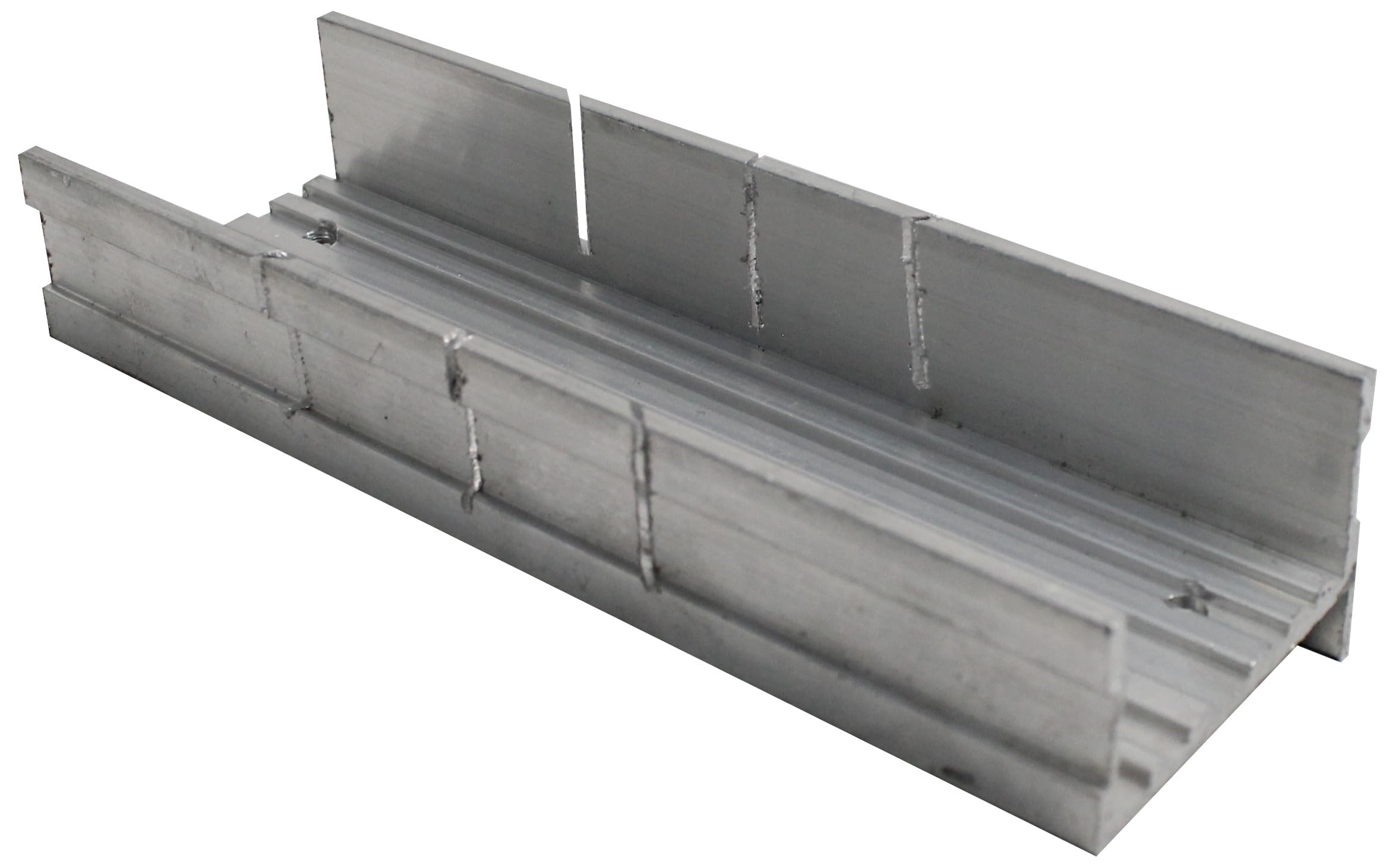 Caja ingletes - herramienta de metal, precisión en cortes a 45° y 90°, ideal para madera y molduras. Duradera y fácil de usar.*