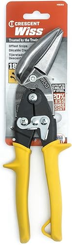 Miniatura 8 de Crescent Wiss - Tijeras de aviación rectas de 9-45 pulgadas - M8OS