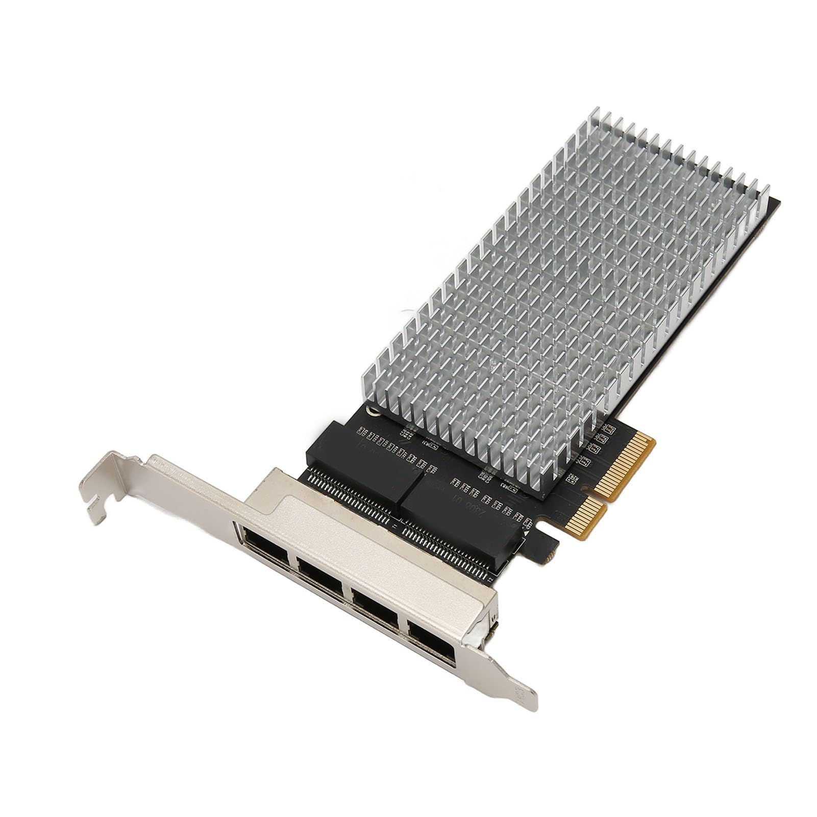 Adattatore di Rete PCIe Base T Quad Port 2.5G con Prestazioni Migliorate per PC per Giochi e Streaming